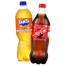 Coca-Cola of Fanta